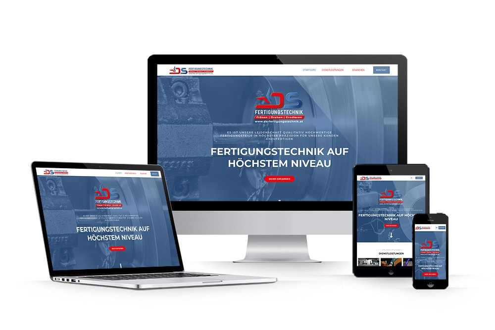 Website - DS Fertigungstechnik