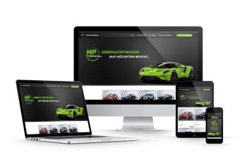 Webdesign für Autohaus Motorpartner